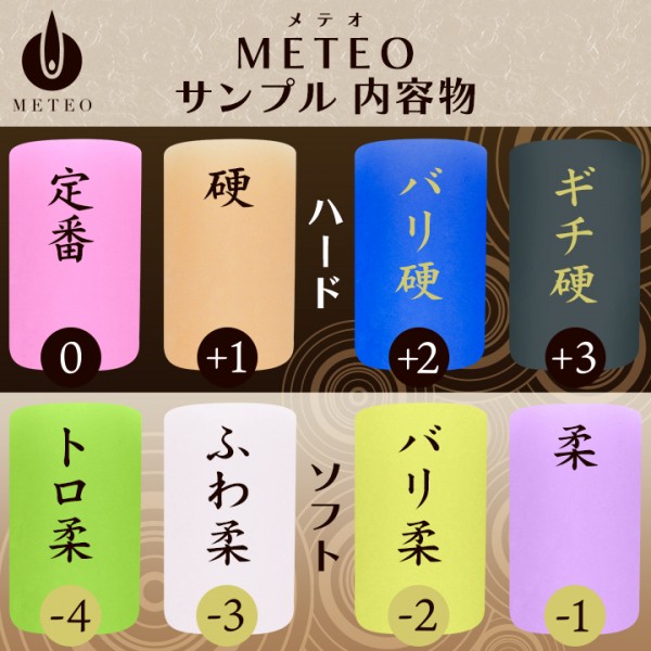 【素材確認に最適】 METEO(メテオ)サンプル 【カスタマイズの参考にも】