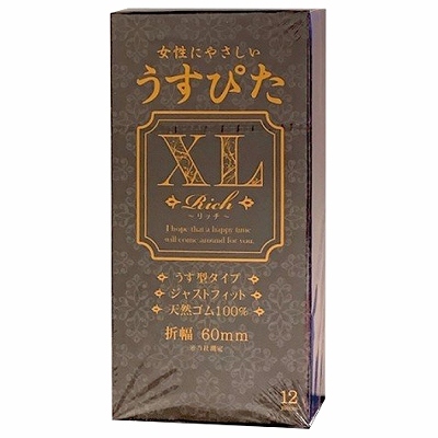 リッチ　うすぴたXL　12個入り